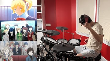 Persona 3/4/5 Ending Songs DRUM COVER (Memories of You, Never More, With the Stars and Us)