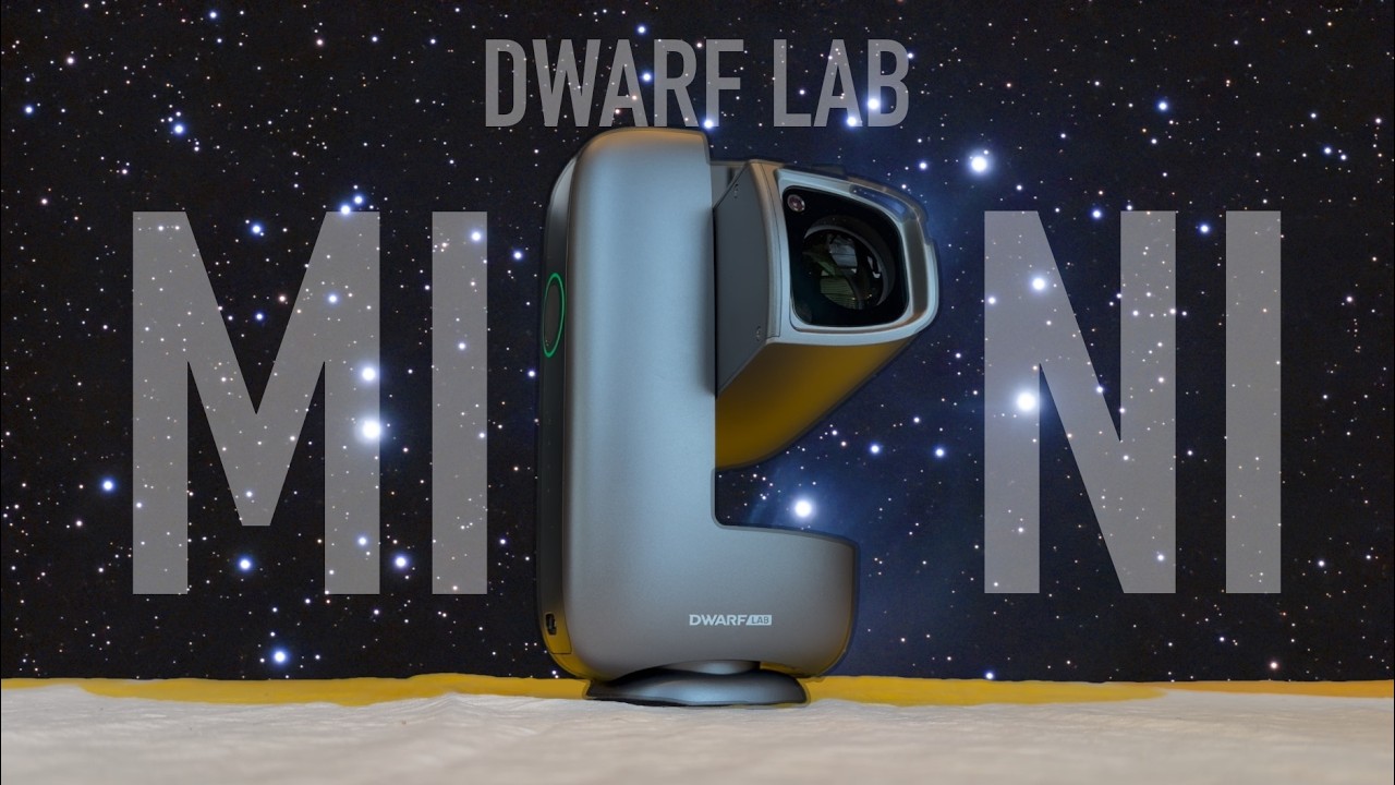 Обзор самого маленького интеллектуального телескопа — DWARF Lab MINI.