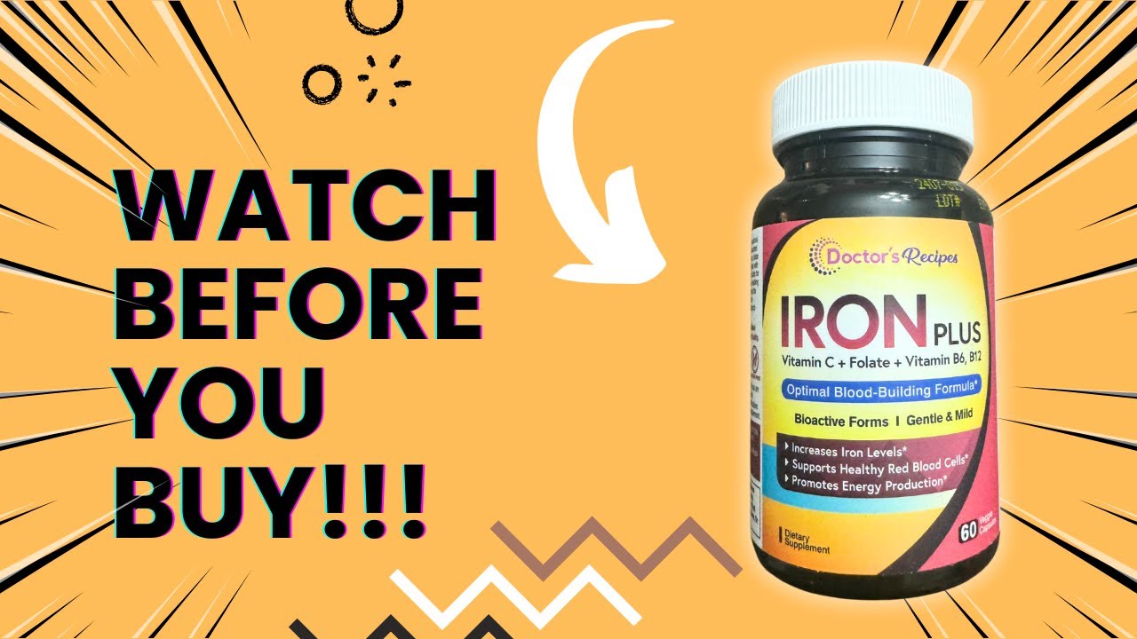 Review of Doctor's Recipes Iron Supplement