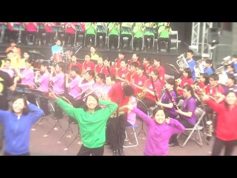 東海大学付属仰星高校吹奏楽部　愛を叫べ/嵐