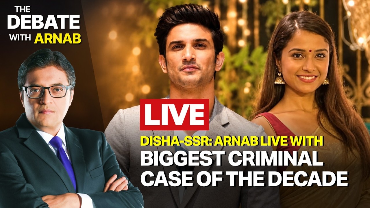 BIGGEST BREAKING: Disha Salian’s Father LIVE With Arnab | Explosive Claims & Fresh Questions