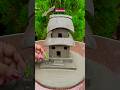 Desi Village Style Mini Clay House Making #shorts