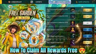 Get Free Carrot Headpiece & Rewards! 😱 Free Garden Event Free Fire