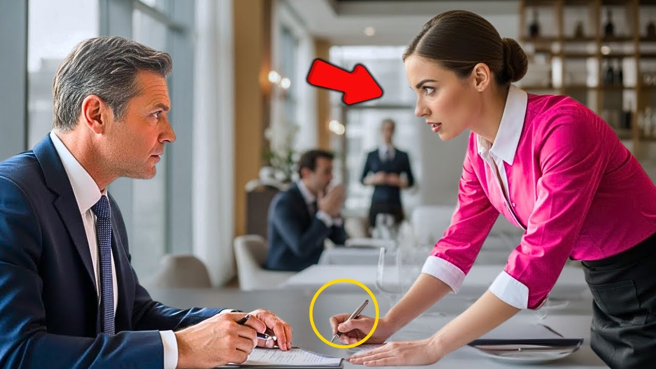 Empresário ia assinar a falência quando uma garçonete notou um erro que mudava tudo