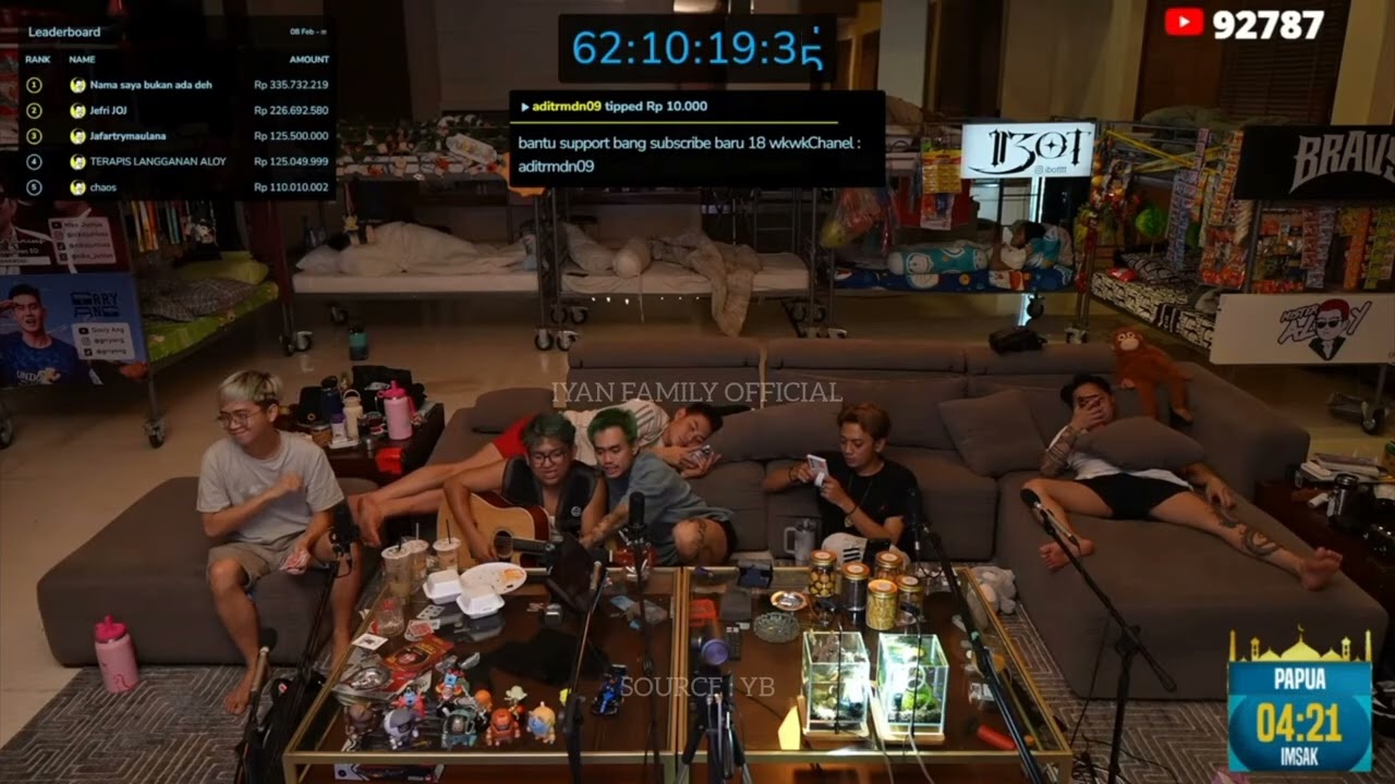 A4ACLAN NIKO DAN ALOY NYANYI LAGU FEAST-TAROT | MARAPTHON