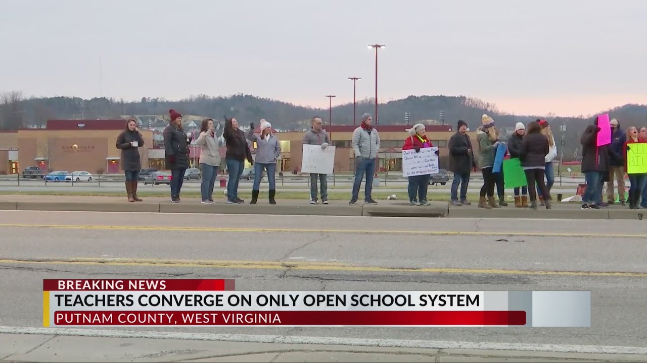 Teachers Flock to Putnam County, WV in Support of Protesters