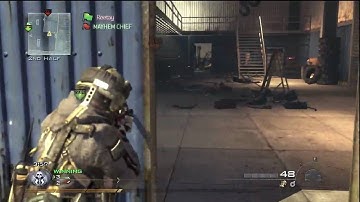 MW2-3rd person Capture the flag on Scrapyard