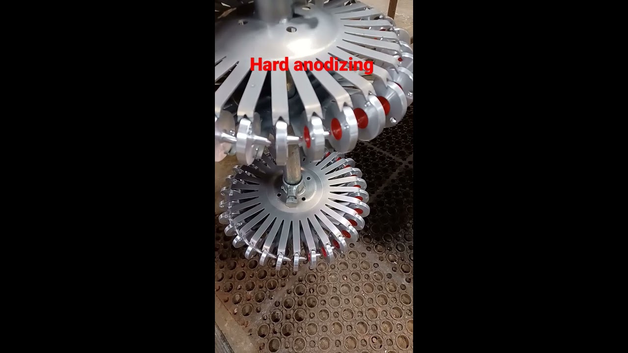 How to do hard Anodizing to go from Gray to very dark gray