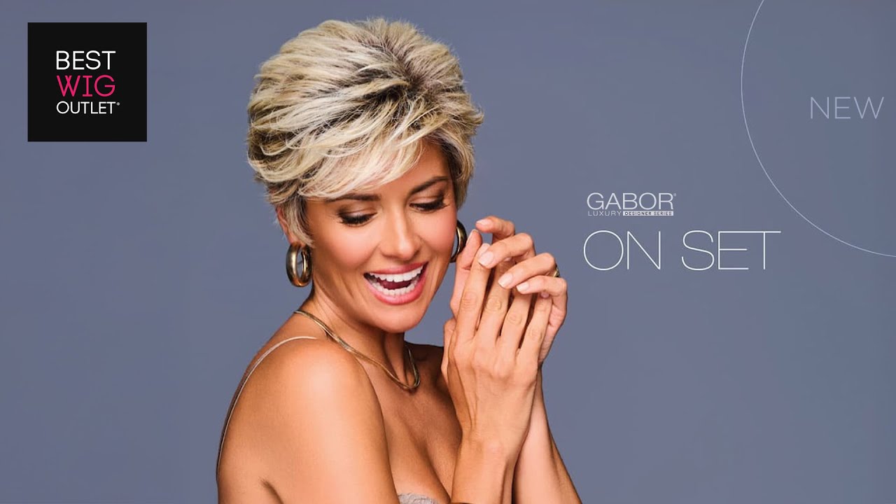 On Set | Lace Front Synthetic Wig by Gabor (EG31095)