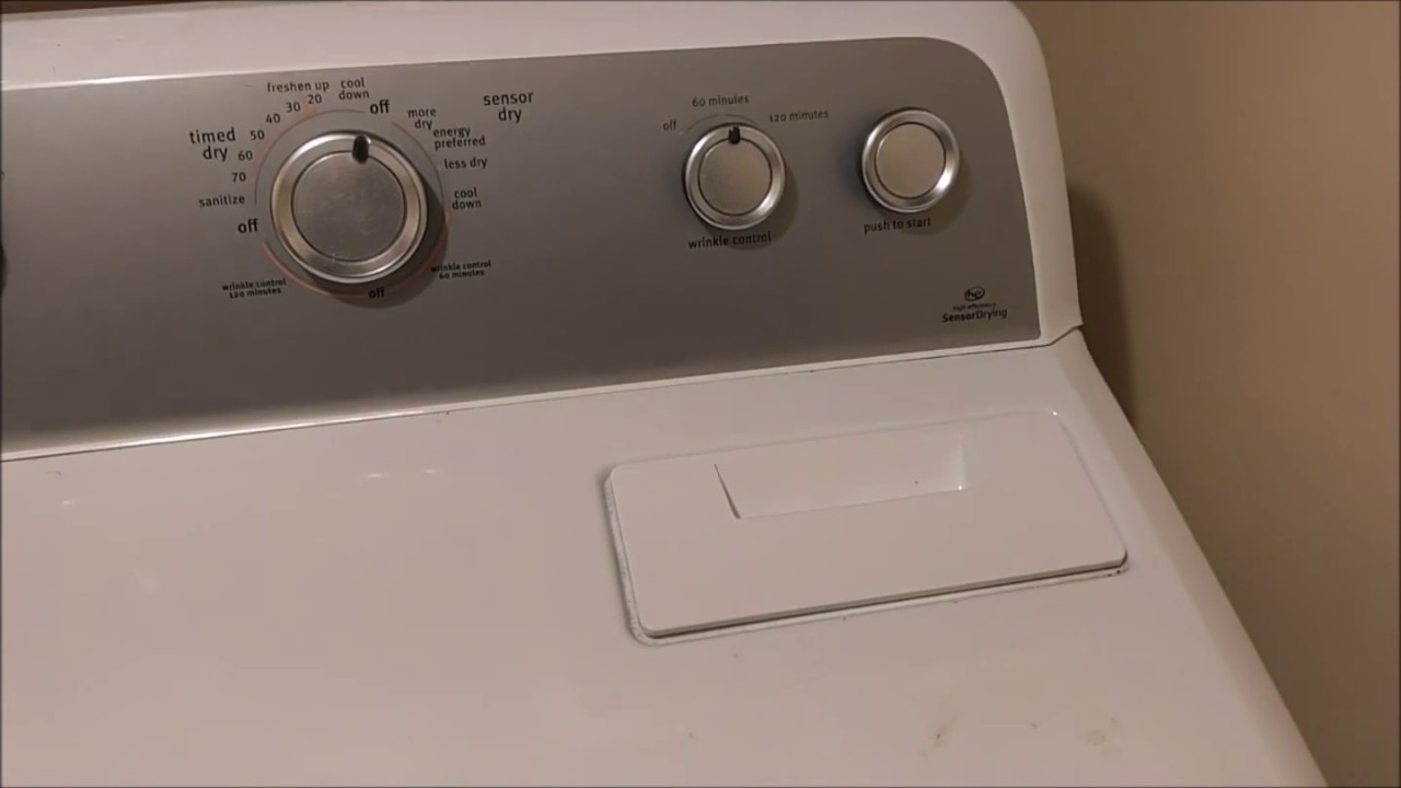 Clothes Dryer lint screen tips YouTube