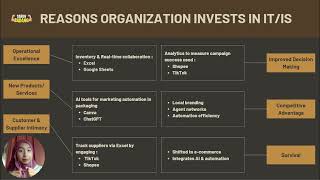 BITP 3233 STRATEGIC INFORMATION SYSTEM PLANNING