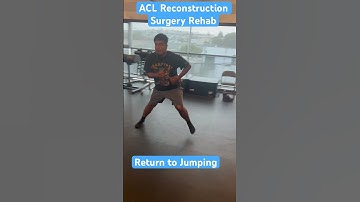 ACL Reconstruction Surgery Rehab: Return To Jumping #shorts #aclrehab
