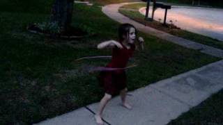 Just Your Average 6 Yr Old Girl Hula Hoop Girl Cutie