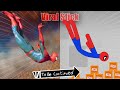 Best falls  real spiderman vs stickman  stickman dismounting highlight and funny moments 138