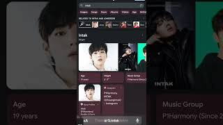 Celebrity #kpop #p1harmony searching p1h members without p1h #soul #keeho #jiung #theo #intak #jongseob Profile