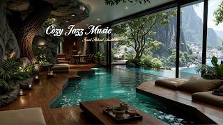 Cozy Coastal Forest Living Jazz | Soft Jazz Ambience With Nature Views For Reading And Focus screenshot 5