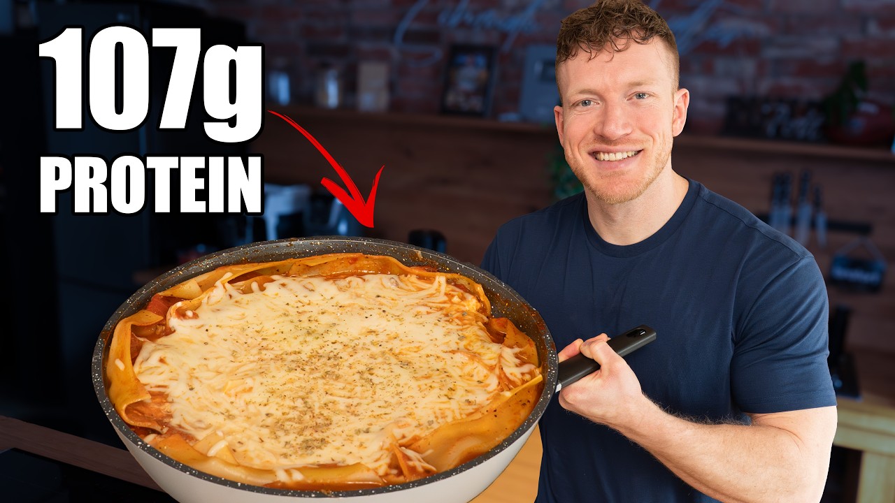 Schnelle Pfannen-Lasagne (Viel Protein & wenig Aufwand) 