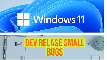 Windows 11 dev version 2 bugs/missing features | Premiere Pro and OBS Tested