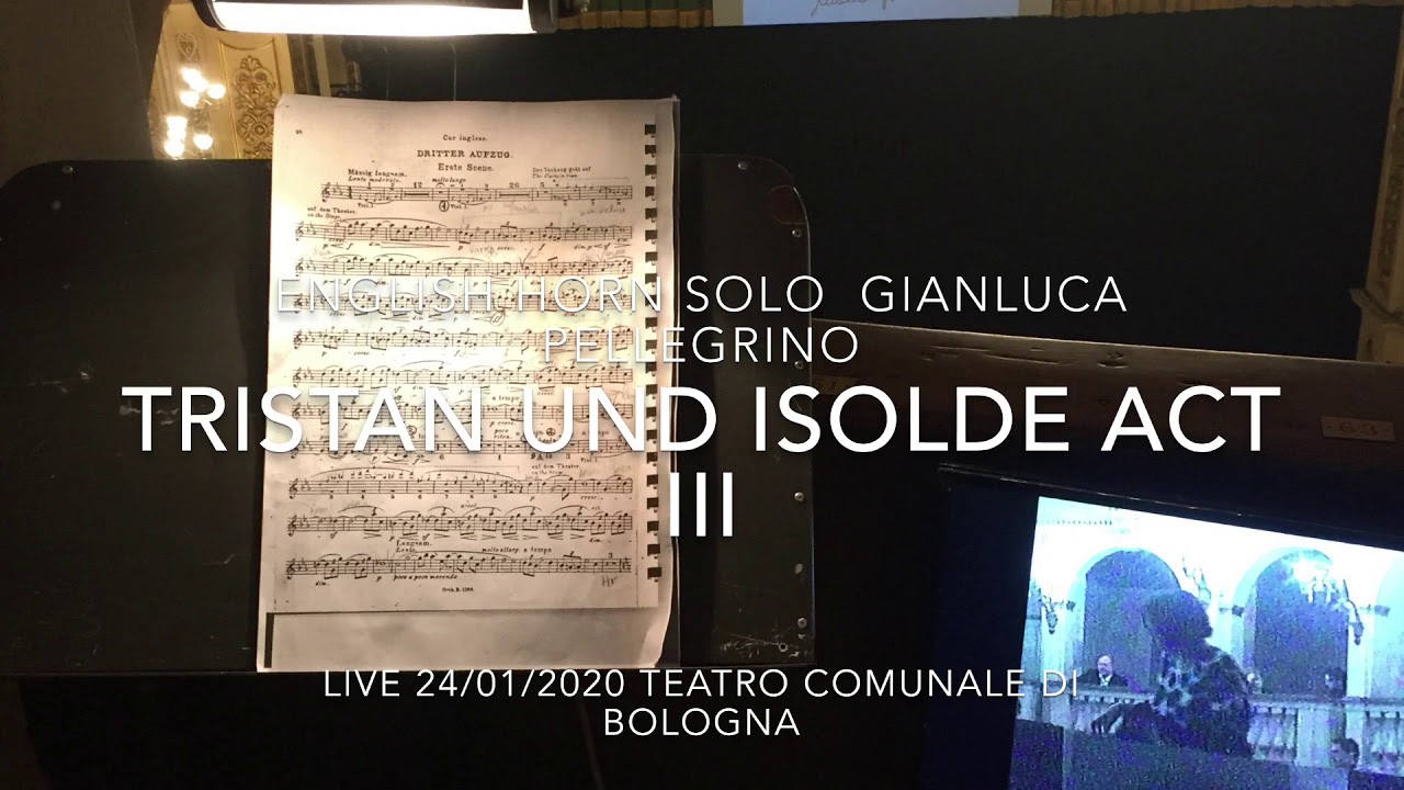 English horn solo Tristan und Isolde Act III YouTube