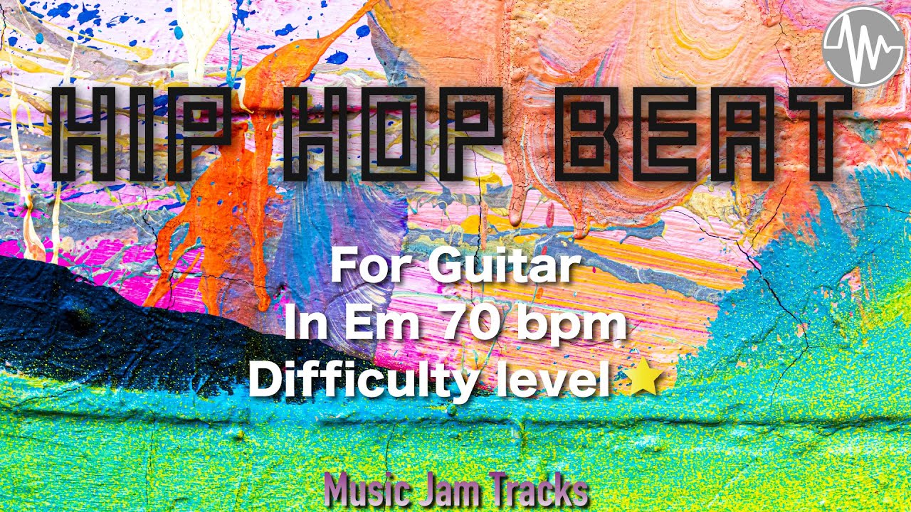 Hip Hop Jam for【Guitar】E minor 70 bpm No Guitar Backing Track
