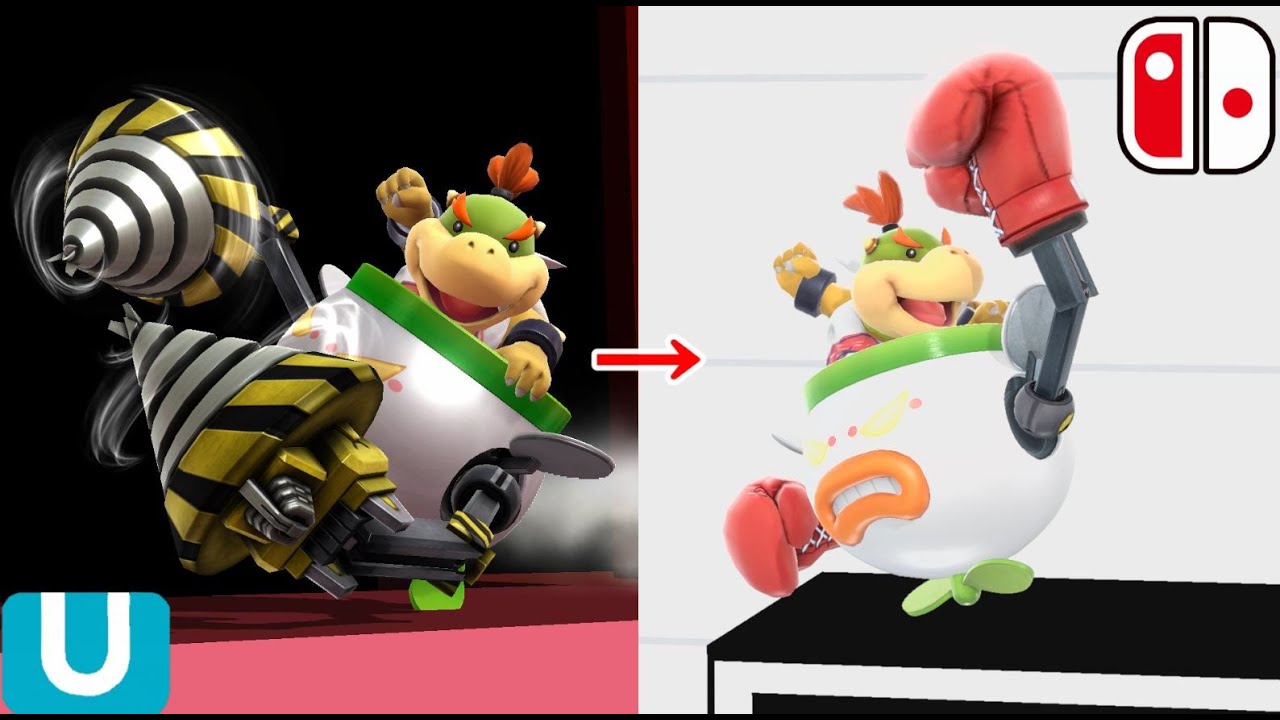 クッパjrは本当に弱体化が多かったのか？【スマブラFor&SP比較】