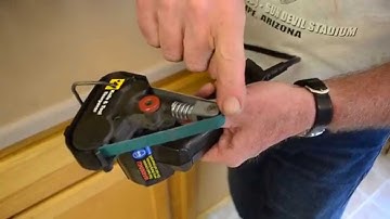 Work Sharp in Action and a Poker Chip Knife Sharpener