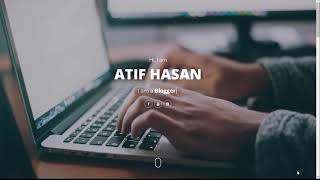 A Complete Responsive Personal Portfolio Website using Html CSS & Javascript from Scratch