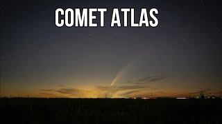 Comet C/2024 G3 (ATLAS) Seen By ESA And NASA Spacecraft Solar and Heliospheric Observatory (SOHO)