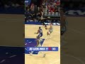 Behind the back, no look is CRAZY! #shorts #nba