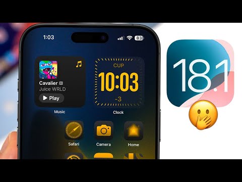 iOS 18.1 -