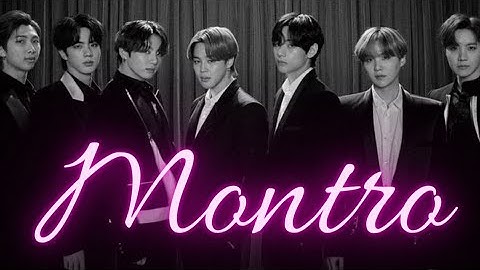 BTS FMV || Montero ( Call Me By Your Name )