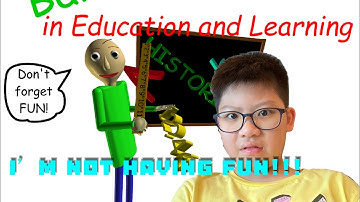 I played Baldi’s Basics. (NEVER AGAIN!) - GVSucks