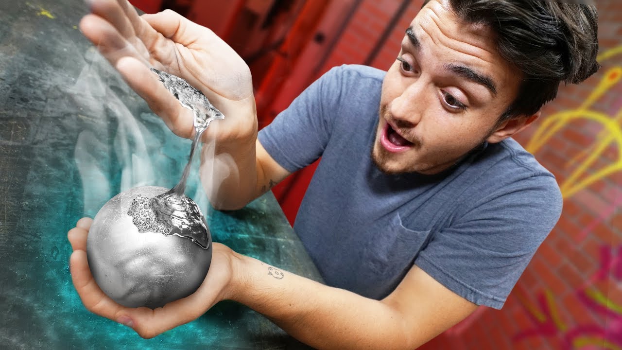 GIANT Japanese Aluminum Foil Ball Vs. GALLIUM!! YouTube