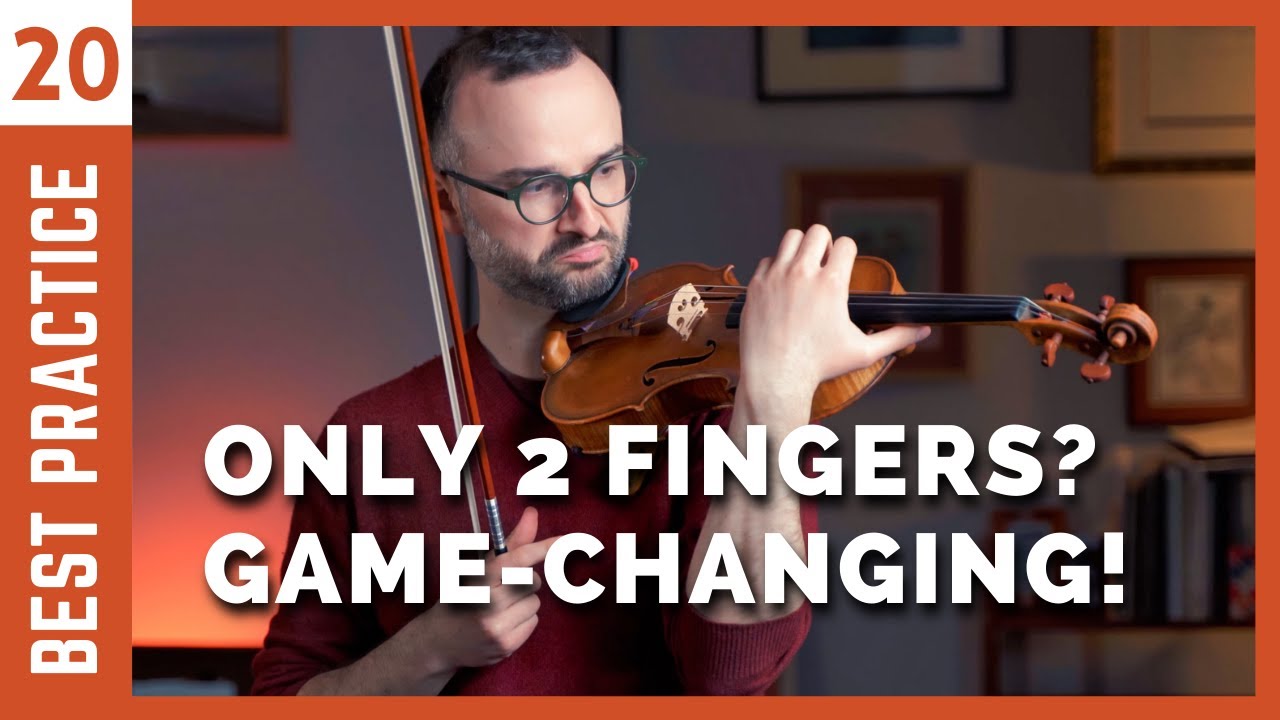 2finger exercise for shifting, vibrato, sound production & high
