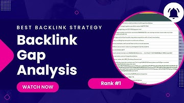 How To Do Backlink Gap Analysis - Build The RIGHT Competitor Backlink