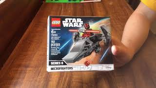 Lego Star Wars 75224 Sith Infiltrator Microfighter Time-Lapse Speed Build
