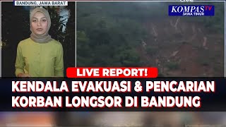 Akibat 2 Rumah Tertimbun Longsor di Bandung: 3 Warga Hilang, Evakuasi Terkendala Tanah Labil & Cuaca