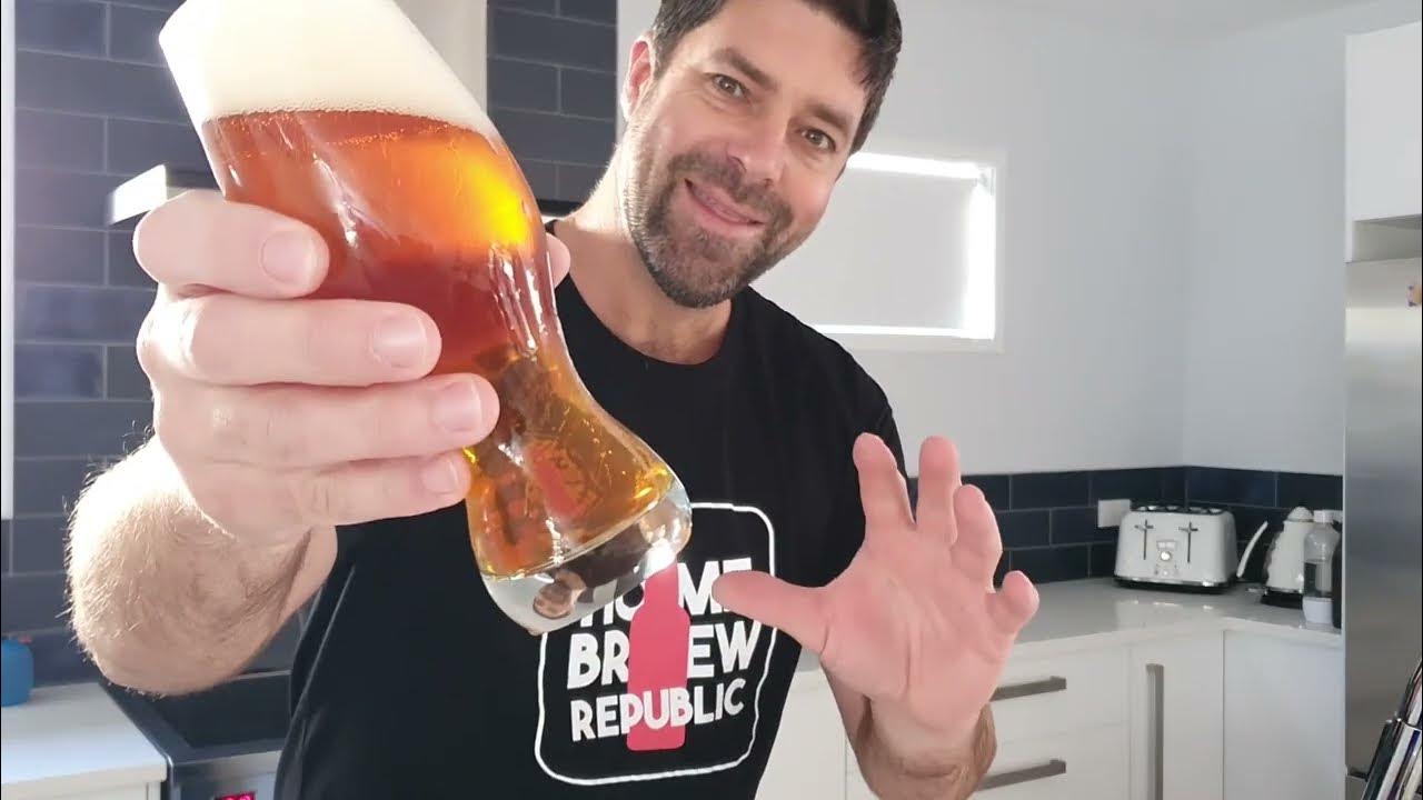 2 Minute Brew Review Mangrove Jacks Lucky Goat Pale Ale YouTube