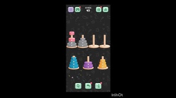 tower of Hanoi sort level 47 || games solution || popular games || puzzle games