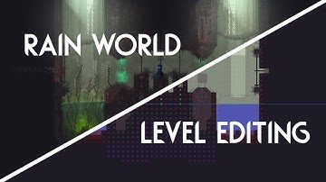 Rain World level editing: Acid room