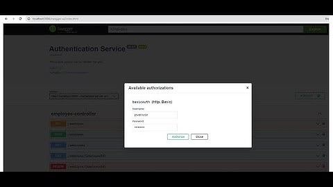 Spring Boot + Basic Auth + Swagger (OpenAPI) Example