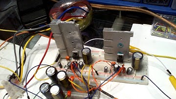 Simpler Power Supply for LM1875 STEREO Amplifier