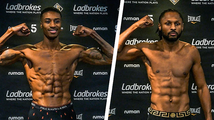 Shakan Pitters vs Craig Richards OFFICIAL WEIGH-IN...