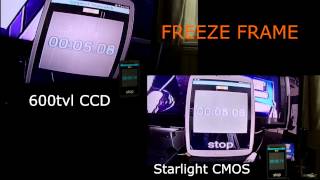 Starlight CMOS Camera Lag Test Compared to PZ0420 CC1333