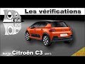 Nouvelle Citroën C3: vérifications et sécurité routière