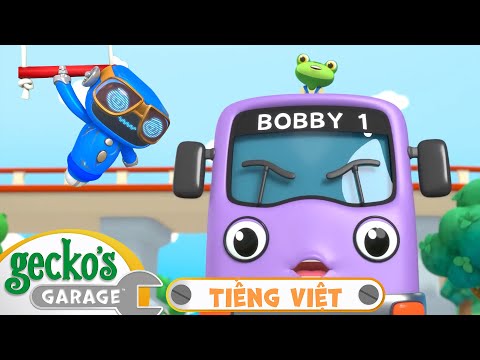 Video Gecko Trên Xe Buýt | Xe TảI Dành Cho Trẻ Em | Gecko's... - youtube