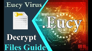 How to recover Eucy ransomware files, Decrypt  eucy files