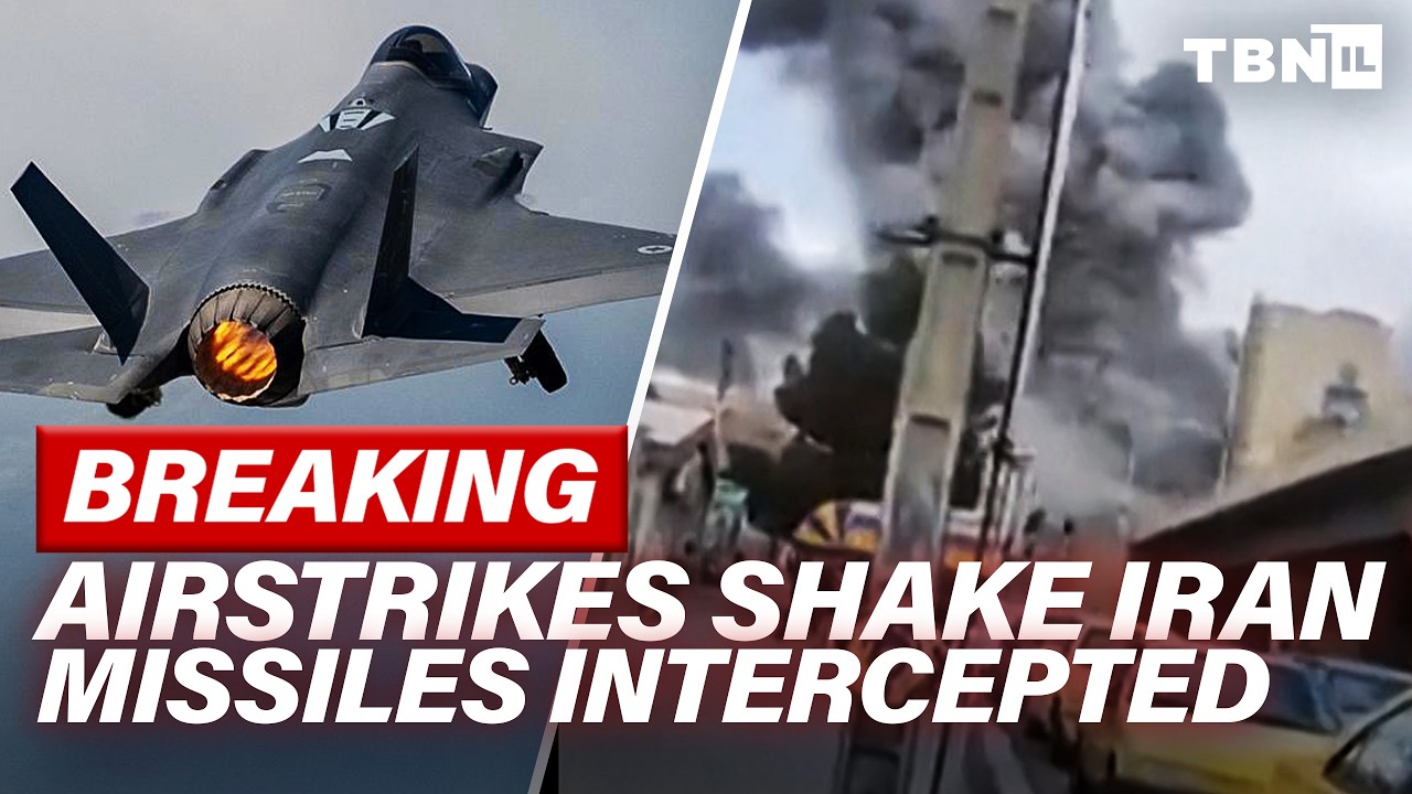 BREAKING: Explosions SHAKE Tehran; Houthis Fire Missile; IDF Strikes Hezbollah Hideout | TBN Israel