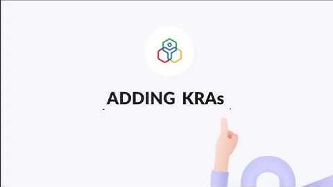 How-to videos: Adding KRAs in Zoho People
