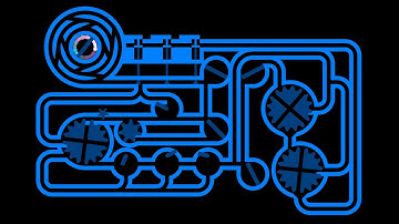 In the Gear - Marble Race in Algodoo